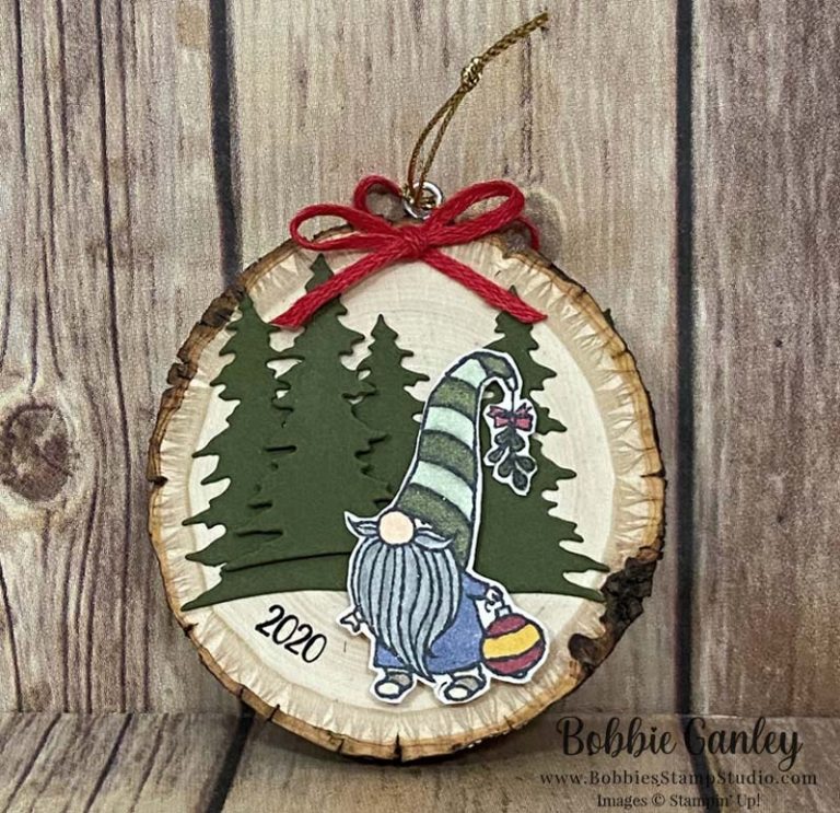 Gnome for the Holidays Christmas ornament