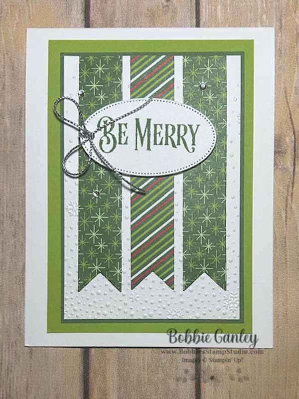 Christmas Labels, an easy to make Christmas card