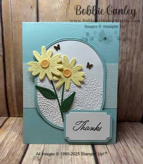 Impressions Abloom photopolymer stamp set